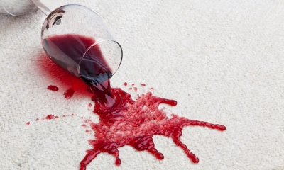 Wine Carpet Stain